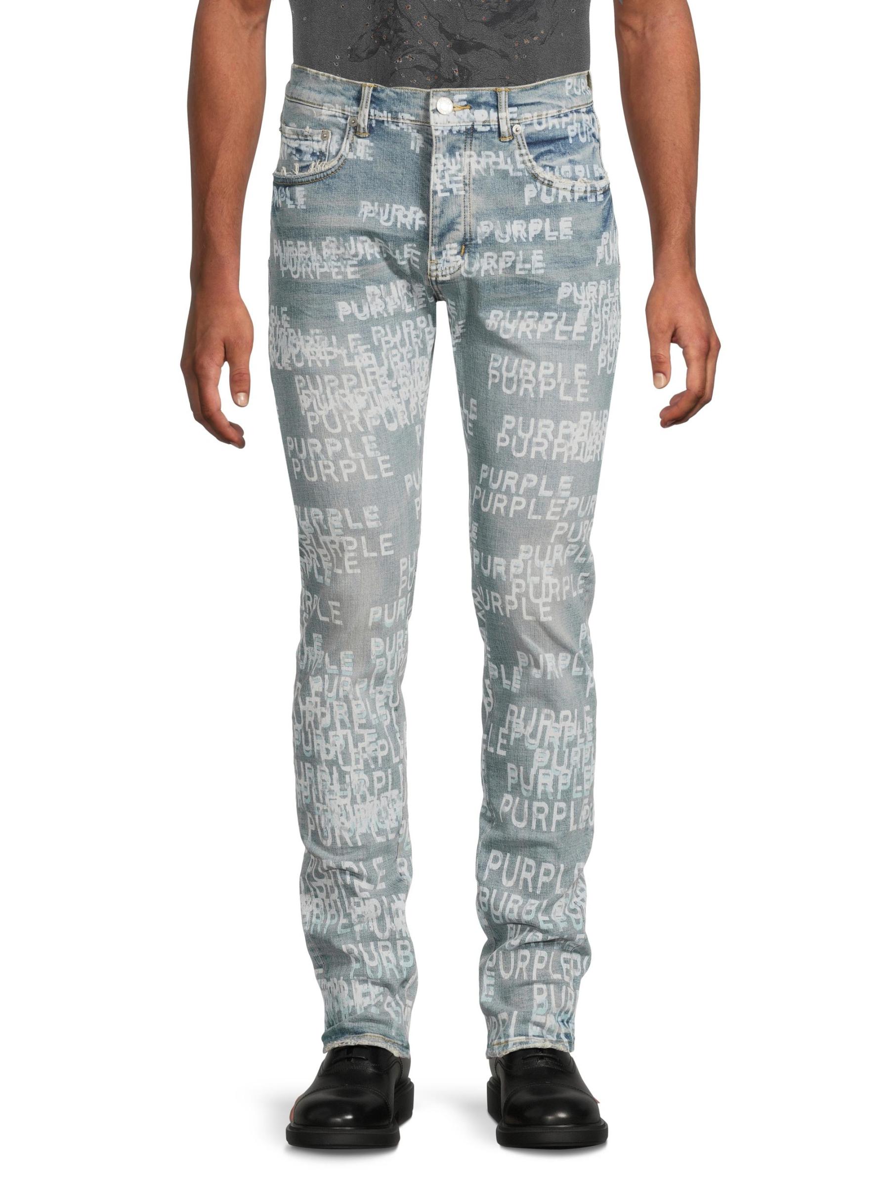 Purple Brand - ロゴスキニージーンズ をオンライン購入 | Saks Fifth