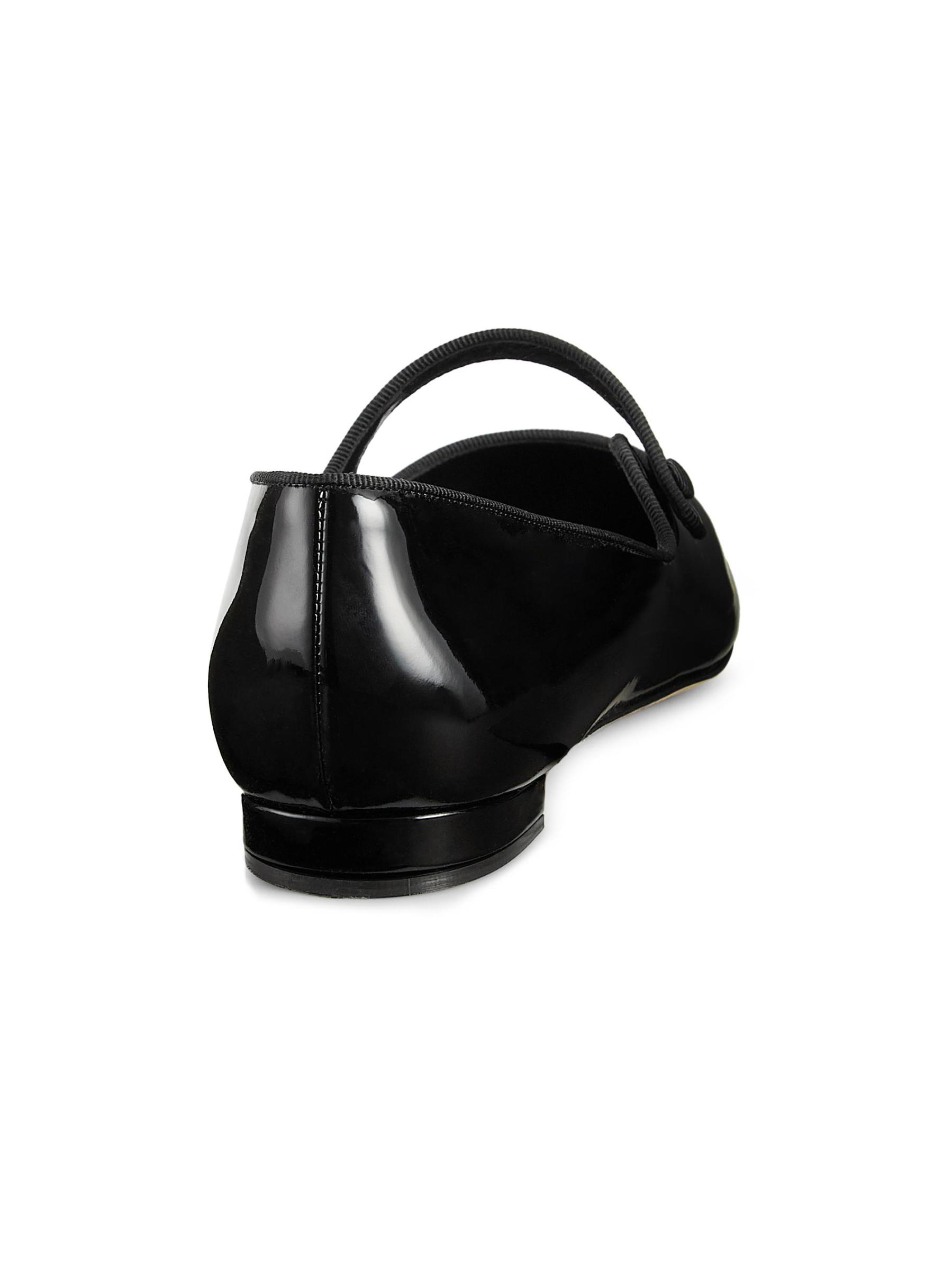 Manolo Blahnik - カンパリフラット 10MM パテントレザー メリー