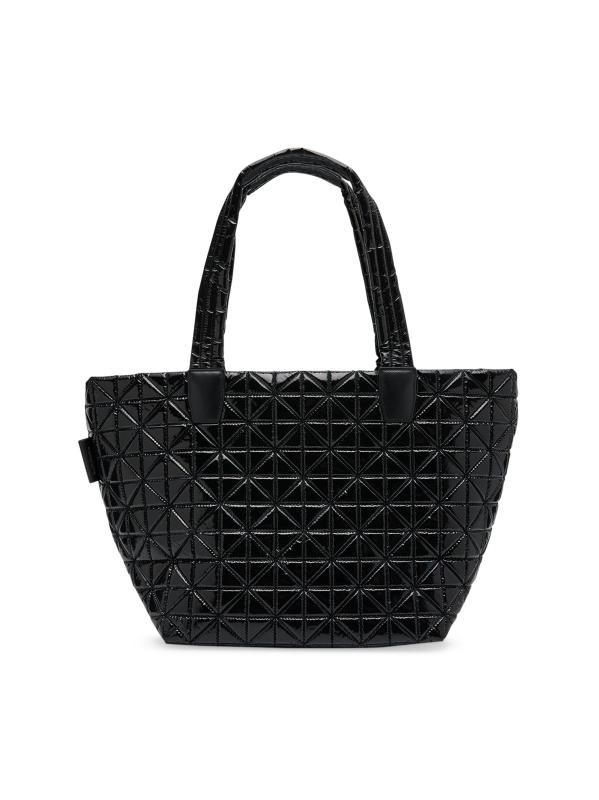Medium Vee Quilted Tote Bag
