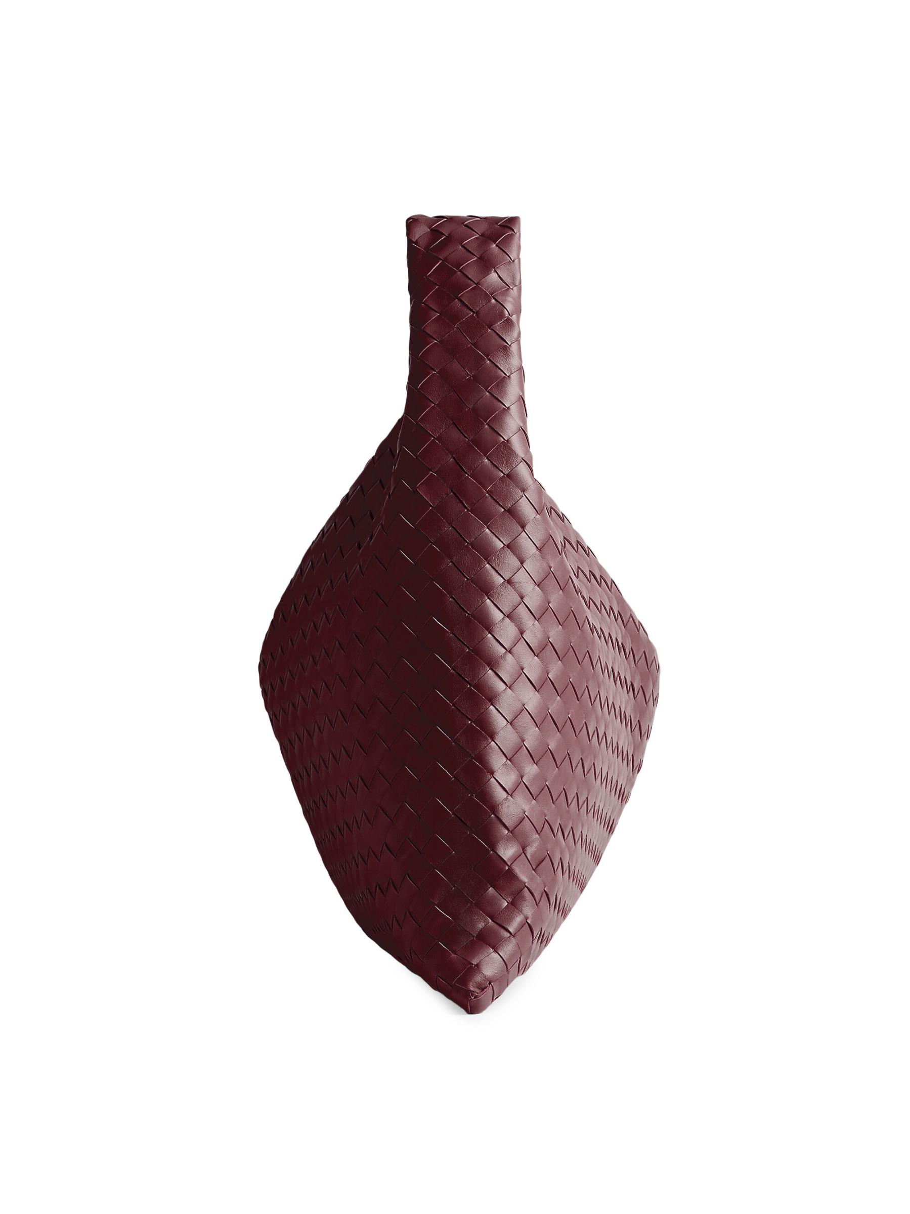 Bottega Veneta - ラージ・ホップ・レザー・ホーボーバッグ を
