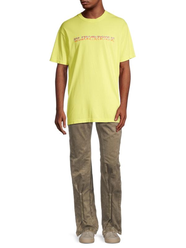 Shop Bluemarble - Trippy Leaves Cotton T-Shirt | Saks Fifth