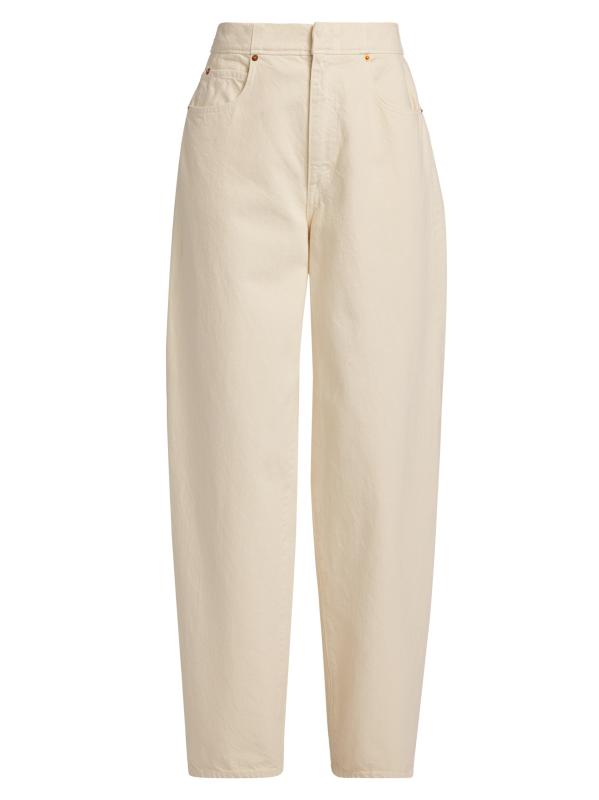 国内発送【Self-Portrait】 ハイライズ バレルレッグ◇ジーンズ バレルレッグジーンズ | Saks Fifth Avenue 日本公式サイト