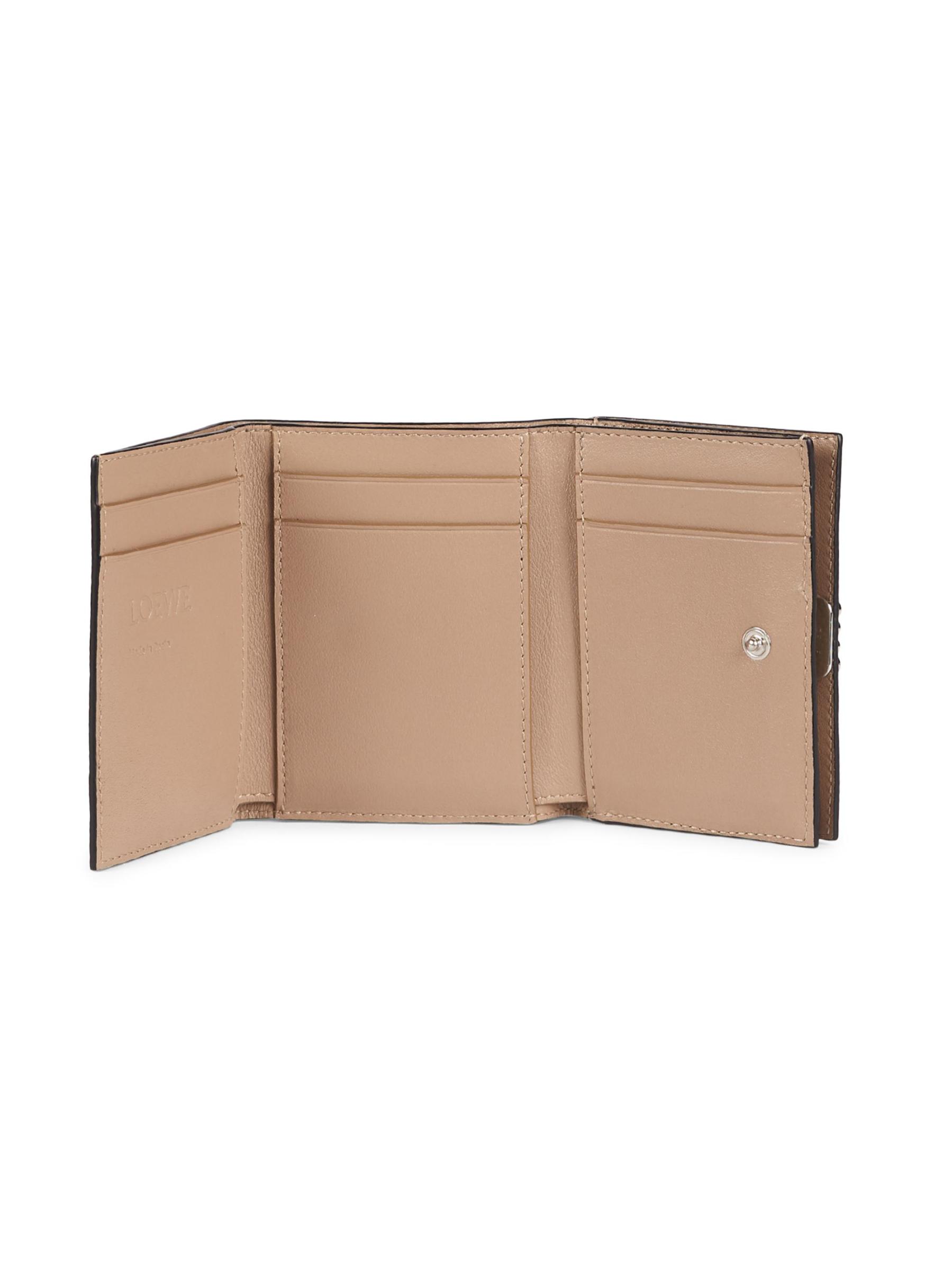 LOEWE アナグラム三つ折り財布 すぐ届く！LOEWE(ロエベ) アナグラム 三つ折り財布 ウォレット (LOEWE