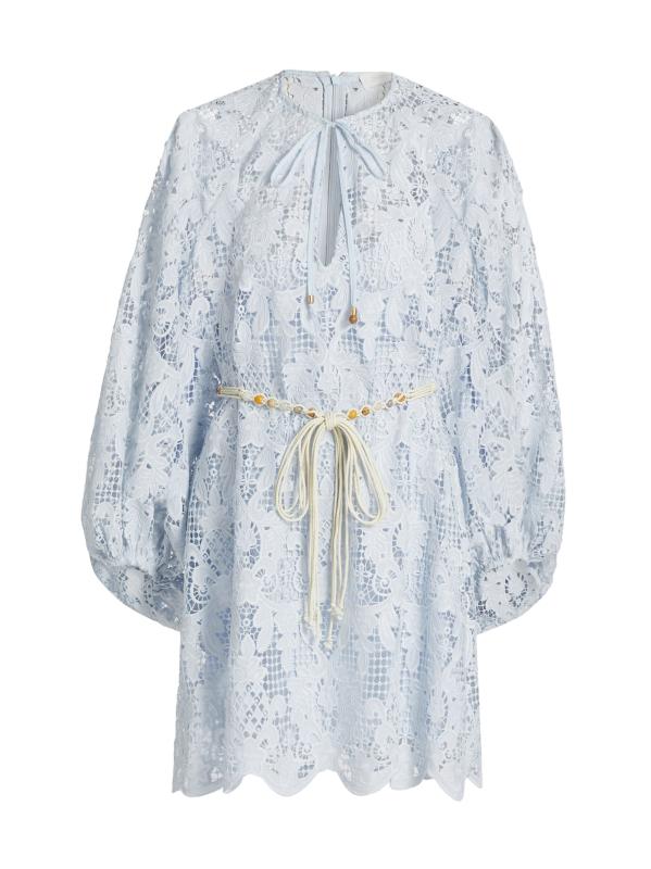 ★Zimmermann★レース素材 チュニック風ワンピース ミニドレス Zimmermann - ココ・レース・チュニック・ミニドレス を