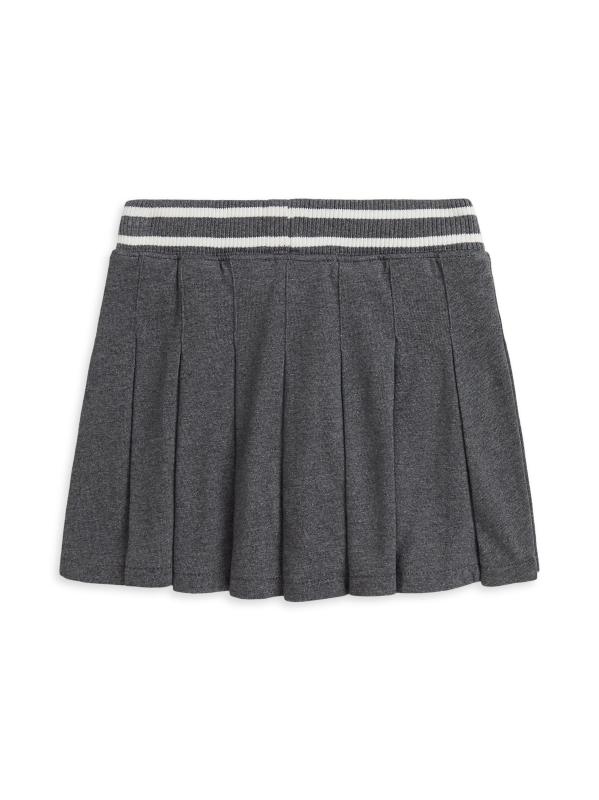 #2: تنورة محبوكة من الجيرسي للفتيات الصغيرات والفتيات - خلنج متوسط من الفانيلا