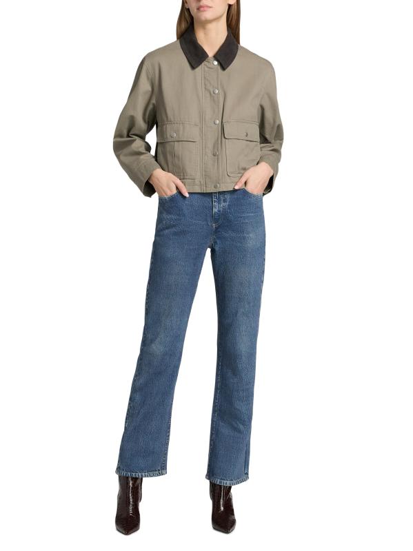 #7: بنطال ميرامار شيا تيري متوسط الارتفاع بأرجل مستقيمة - أليميدا