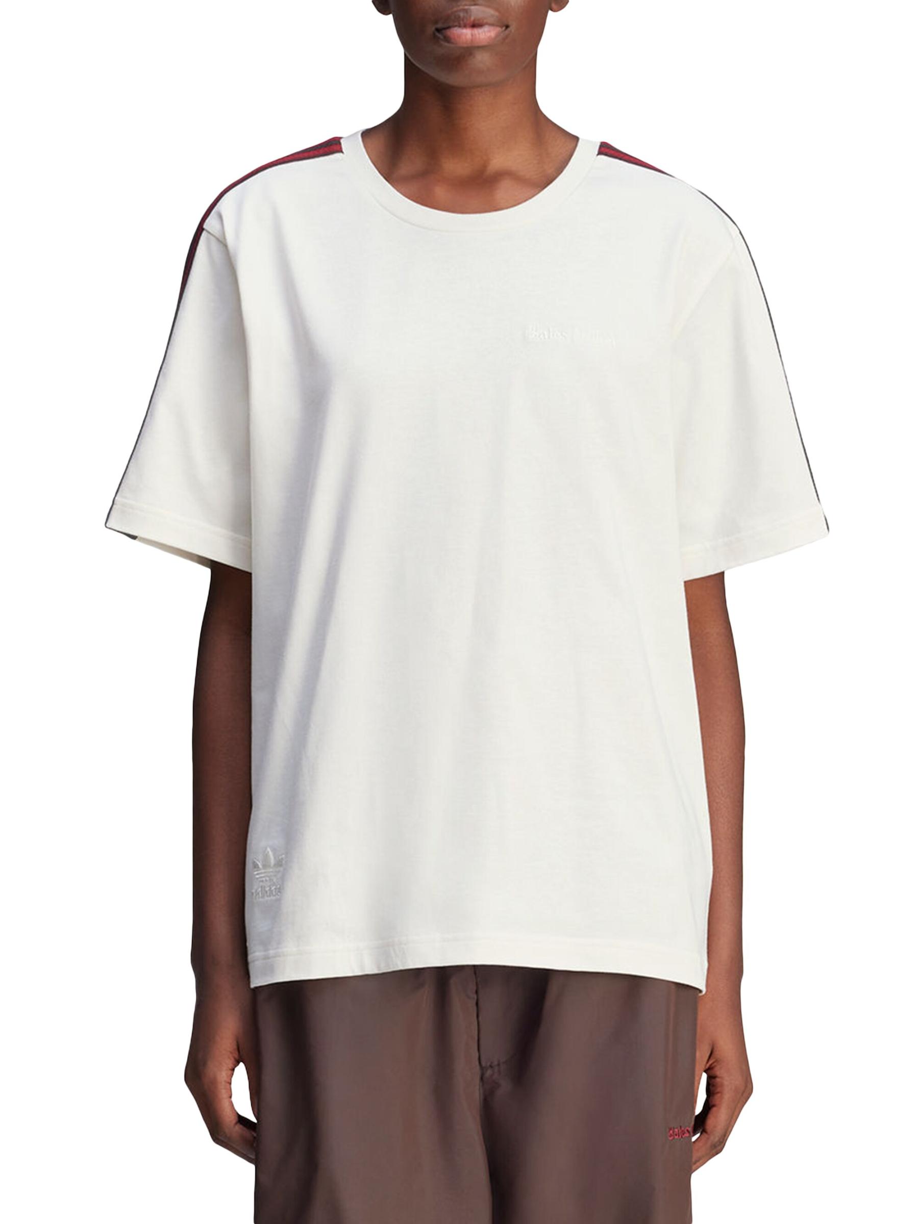 adidas x ウェールズ ボナー コットン ジャージー Tシャツ adidas - アディダス×ウェールズ・ボナー スリーストライプス