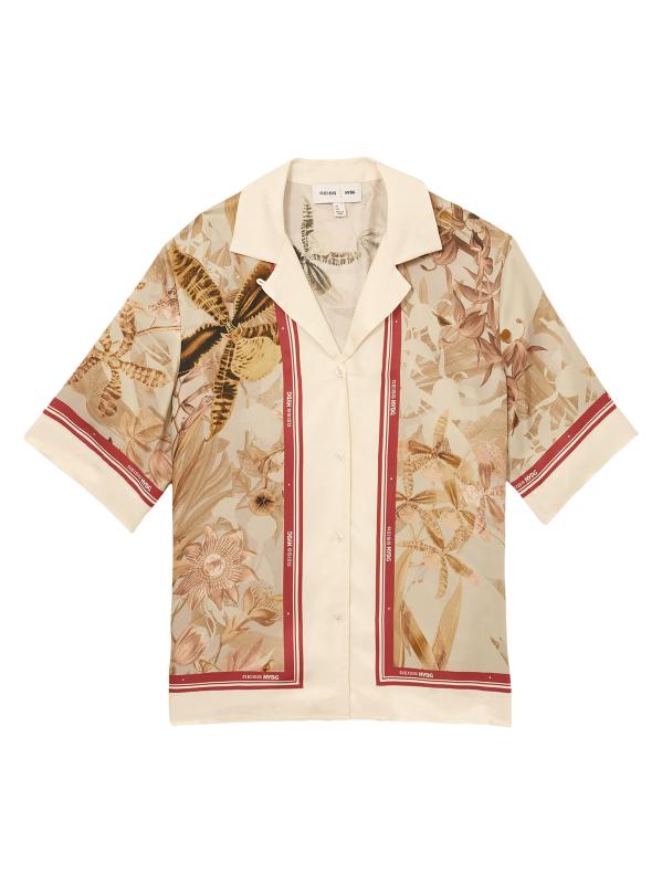 Shop Reiss - Reiss x NYBG Santana Floral Shirt | Saks Fifth