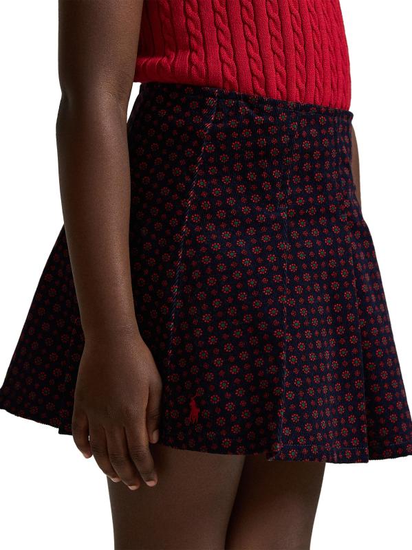 #5: تنورة سروال قصير مطبوعة للفتيات والفتيات الصغيرات - كوبر فولارد