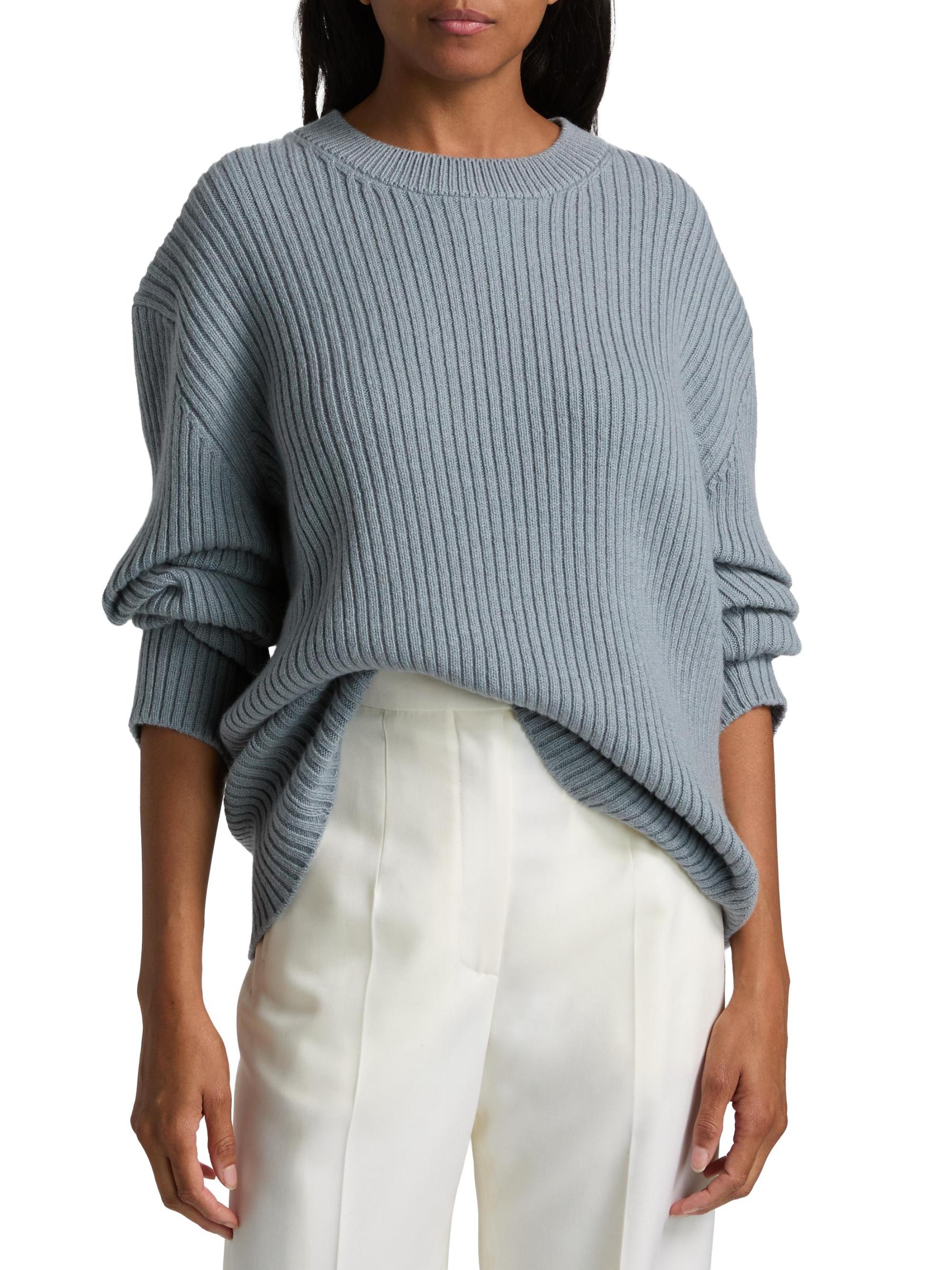 The Elder Statesman カシミア100% size M Jacquard cashmere sweater