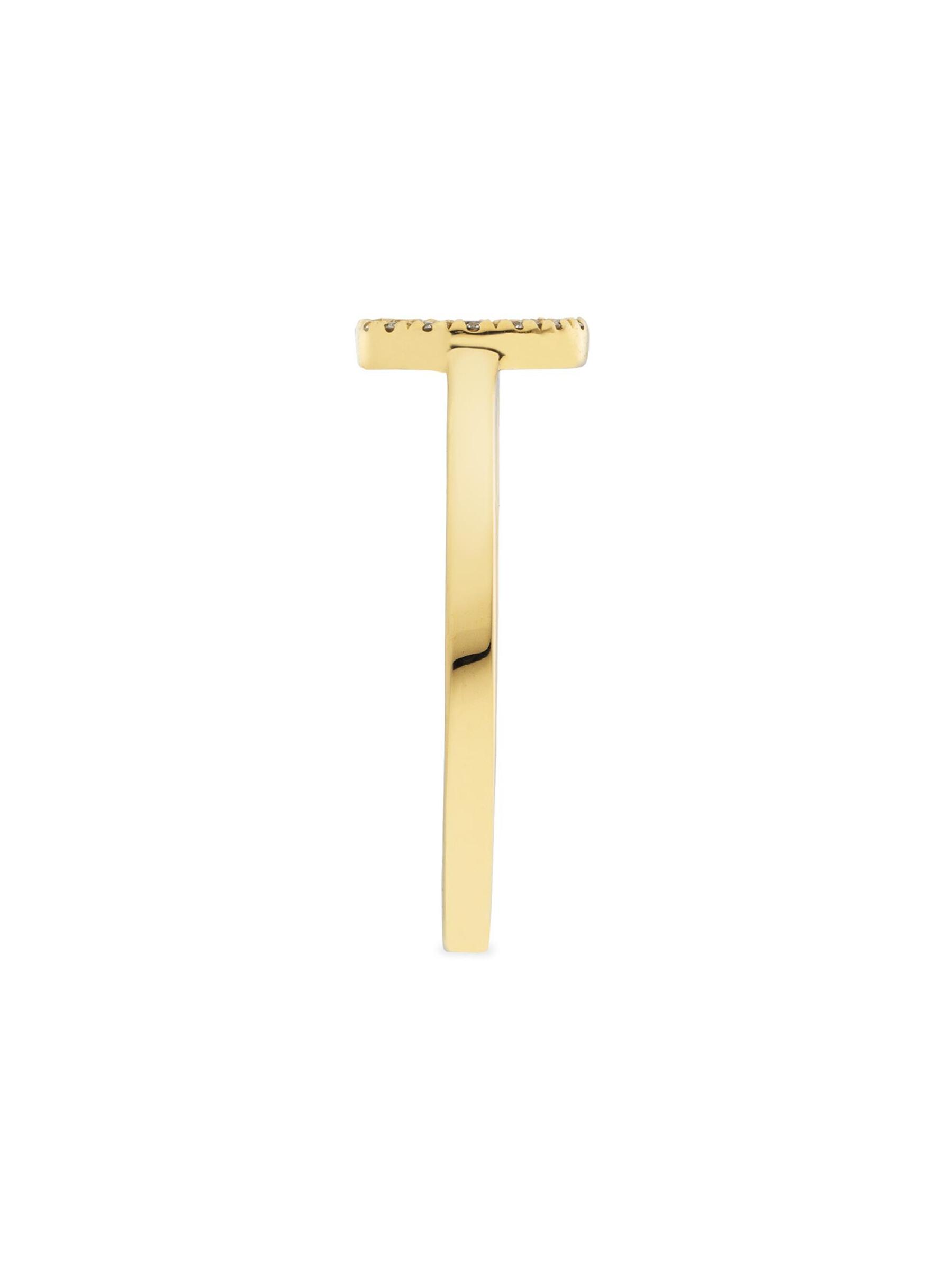 Gucci - インターロッキングG 18Kイエローゴールド＆0.12TCW