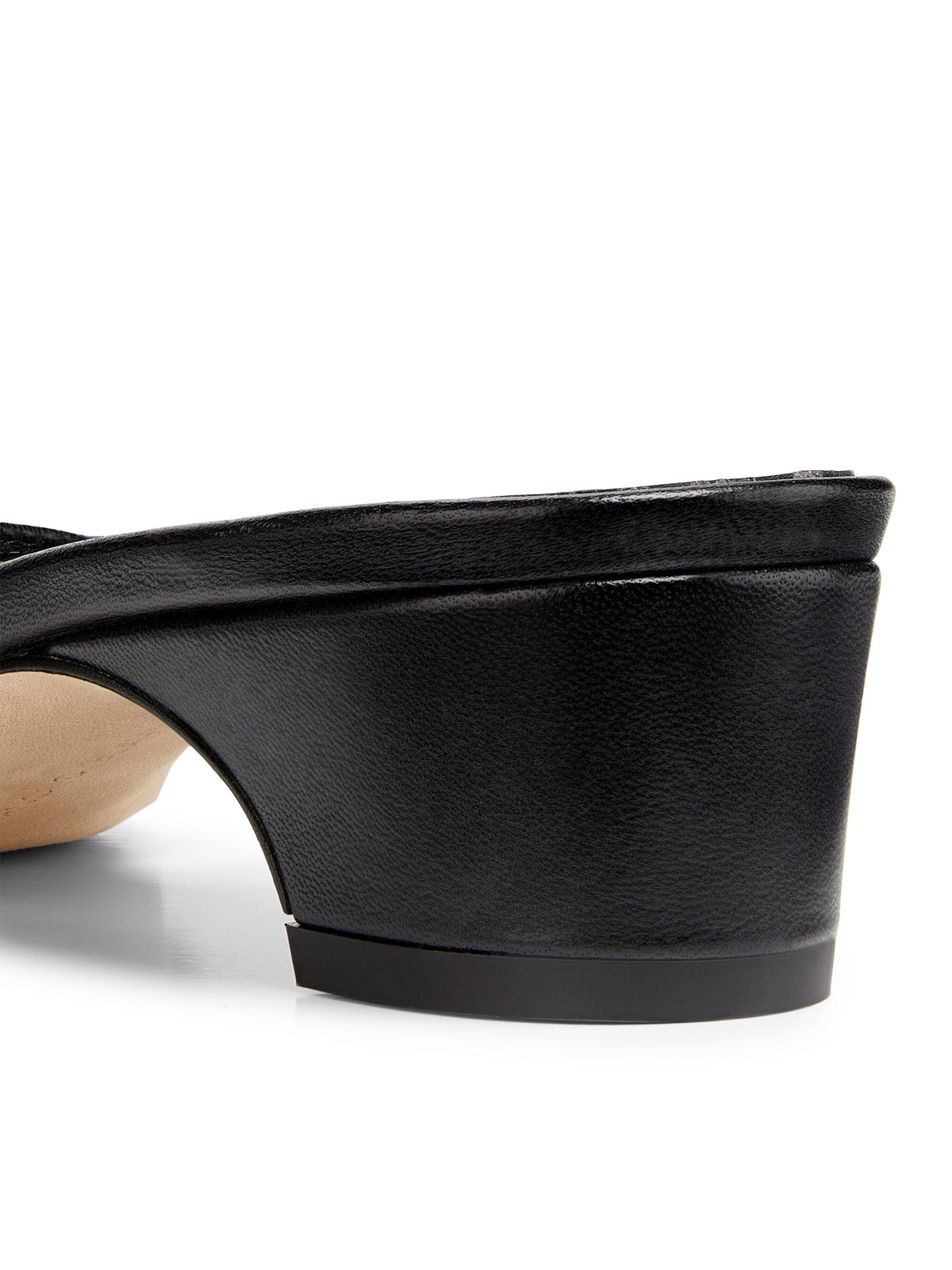 Manolo Blahnik - ストラッピーレザーサンダル をオンライン購入
