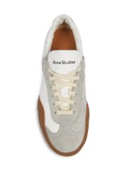 Shop Acne Studios - Bars M Leather Low-Top Sneakers | Saks