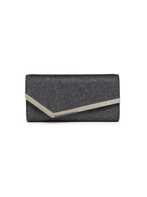 JIMMY CHOO【関税込み】エミー グリッター クラッチ＆ショルダー Champagne グリッターレザー・クラッチバッグ |EMMIE |2018年