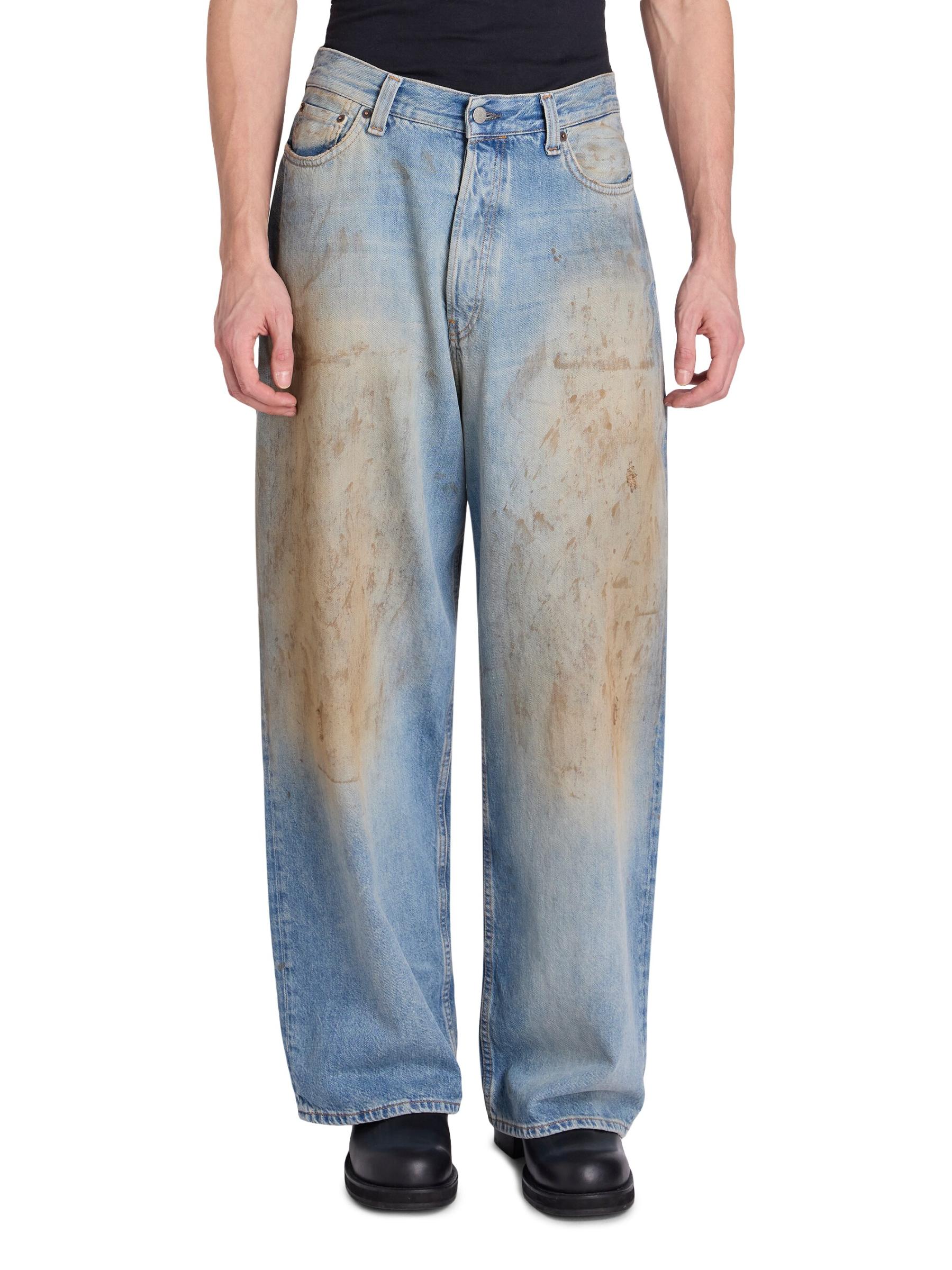 Shop Acne Studios - Penicillin Distressed Relaxed-Fit Jeans