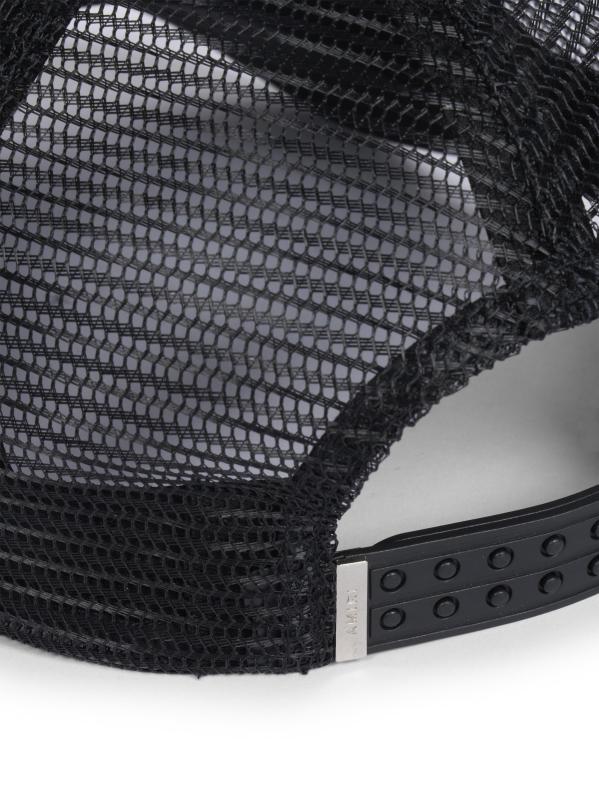 #3: قبعة سائق شاحنة مطرزة بشعار رائع - أسود