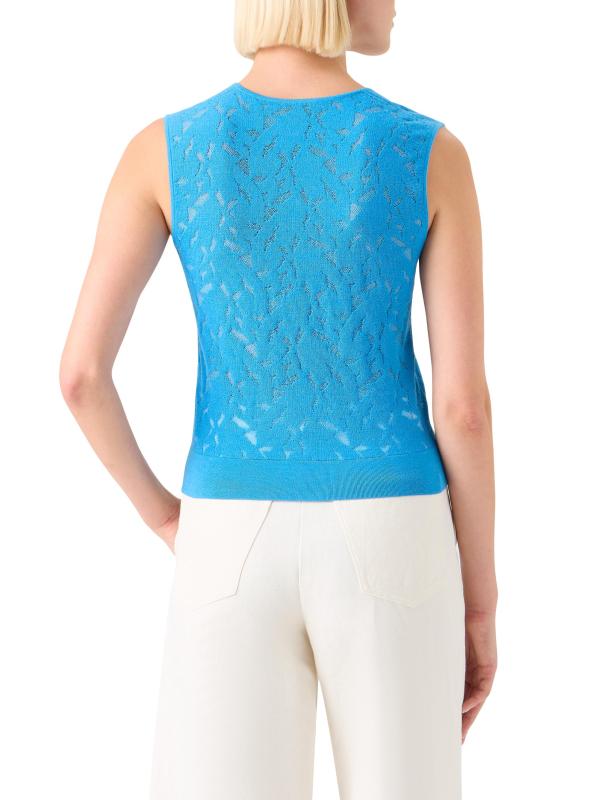 #4: بلوزة بيرنوت إنتارسيا من مزيج الصوف - توايلايت