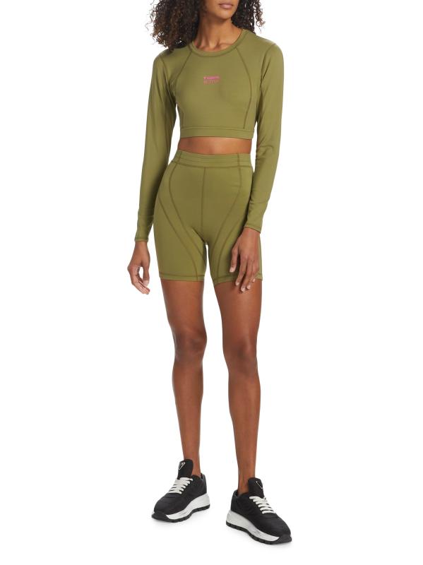 #7: شورت تشيكا بايك - زيتون كابوليت