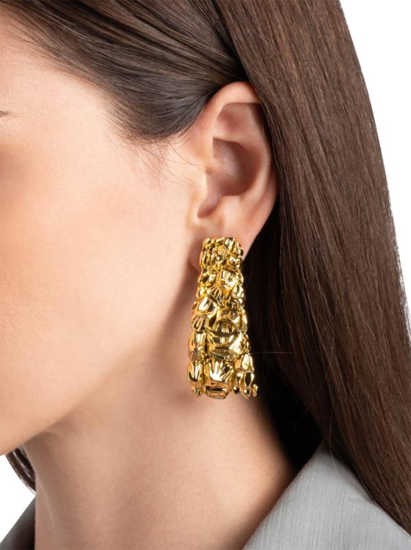 #2: أطواق بروت كروكو مطلية بالذهب عيار 14 قيراطًا - الذهب