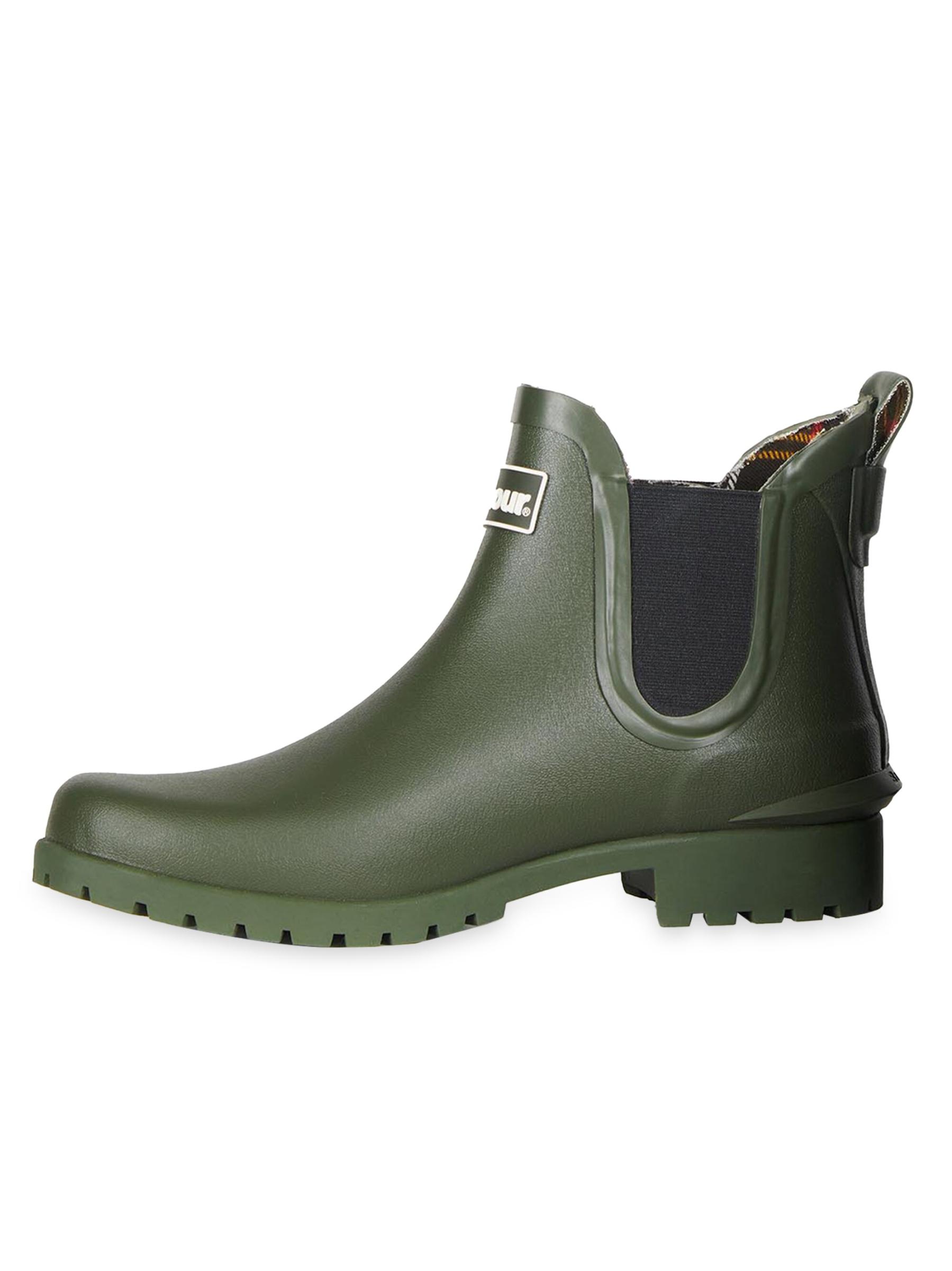 ショートブーツ・ブーティ Barbour Boot Wilton Barbour - ウィルトンショートラバーブーツ をオンライン購入