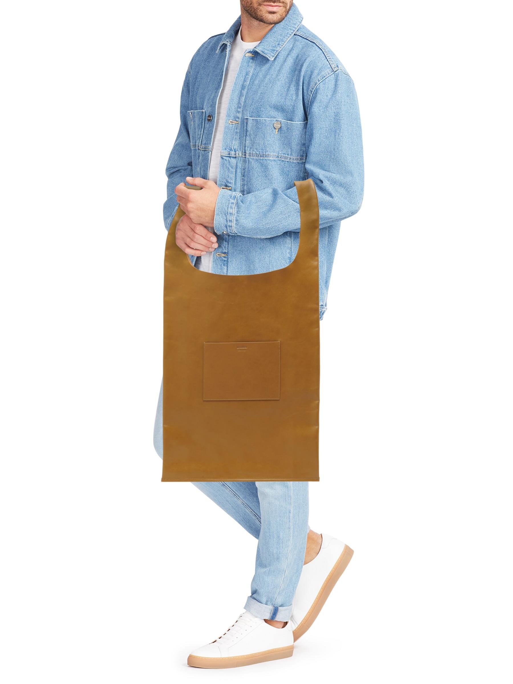 直営店☆JIL SANDER☆ シンプルお洒落♪MARKET BAG トートバッグ Amazon | [ジルサンダー] トート バッグ MARKET J25WC0007