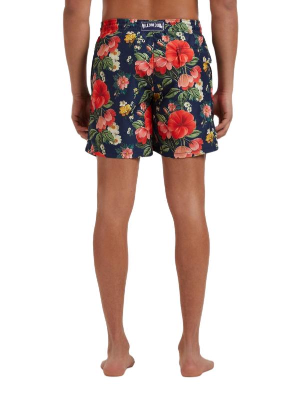 #4: شورت سباحة ترومبي-لوريل بنقشة الزهور - بلو مارين