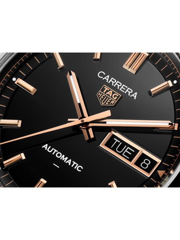 #8: ساعة كاريرا بسوار من الفولاذ المقاوم للصدأ/41 مم - فولاذ مقاوم للصدأ