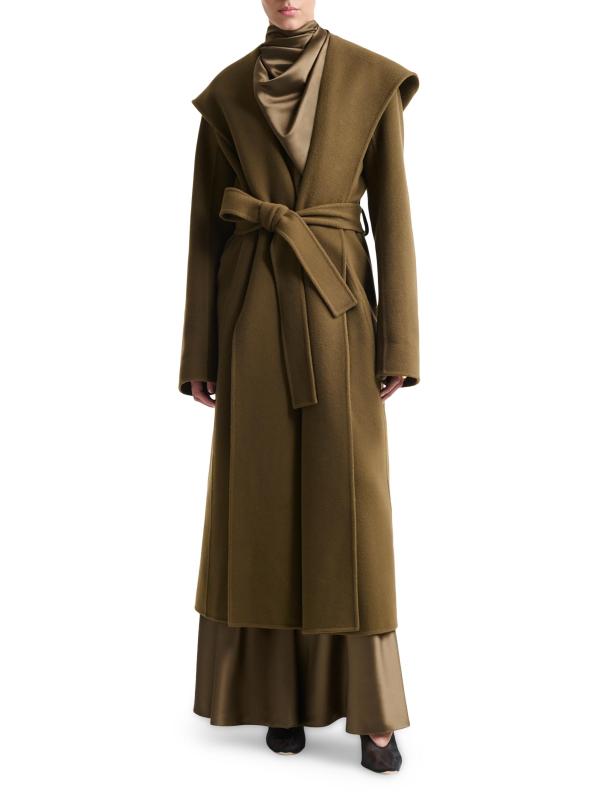 #3: معطف كول فيرجن بغطاء للرأس من مزيج الصوف - أوليا