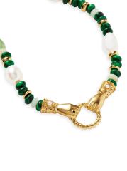 関税送料込【MISSOMA】Harris Reed In Good Hands Charm ブレス Missoma x Harris Reed In Good Hands Pearl Charm Necklace