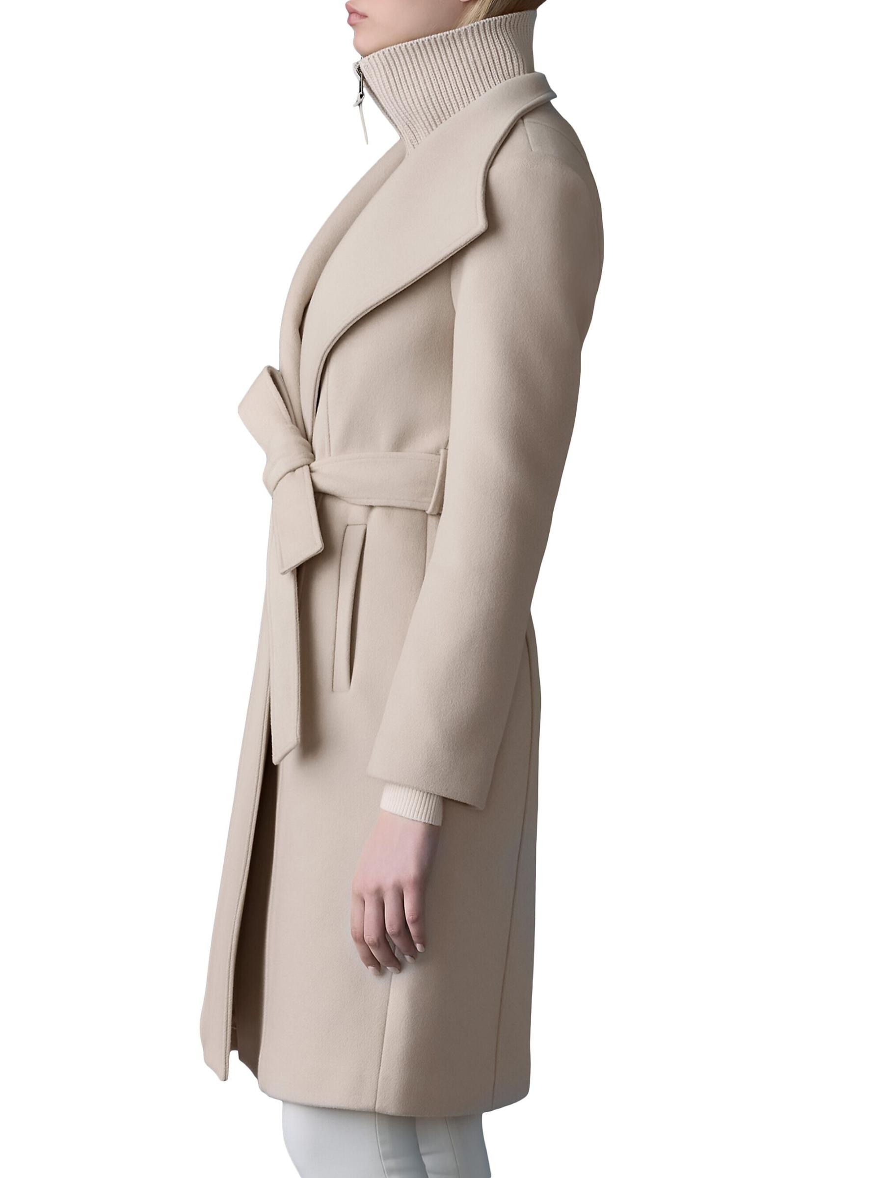 MACKAGE NORITA サッシュ付き2-in-1ダブルフェイスウールコート Norita, 2-in-1 double face wool coat with sash for ladies