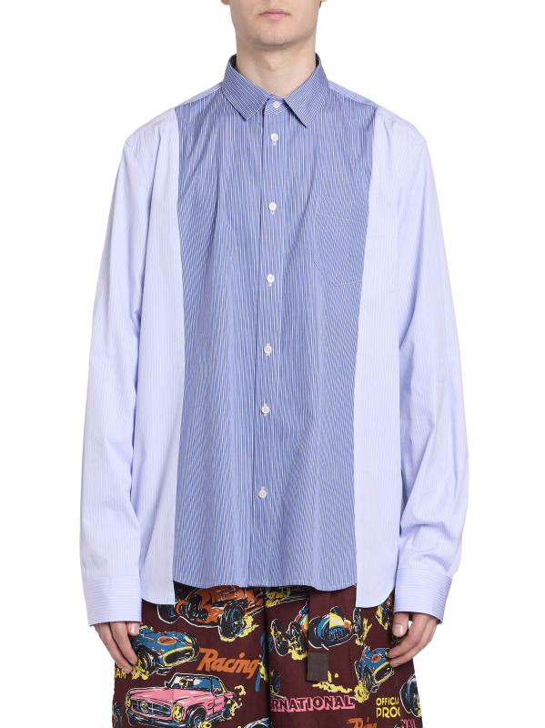 Sacai - コットンポプリンシャツ をオンライン購入 | Saks Fifth