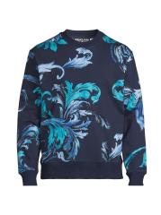 VERSACE JEANS COUTURE コットン スウェットシャツ Versace Jeans Couture レガリア バロックプリント スウェット