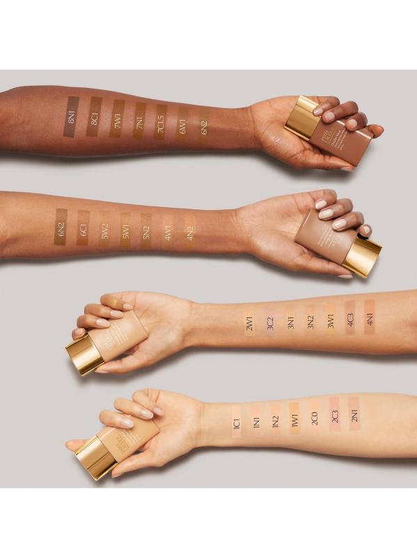 #4: كريم أساس دابل وير شفاف طويل الأمد بعامل حماية من الشمس 19 - كمأة بحجم 6 متر مربع