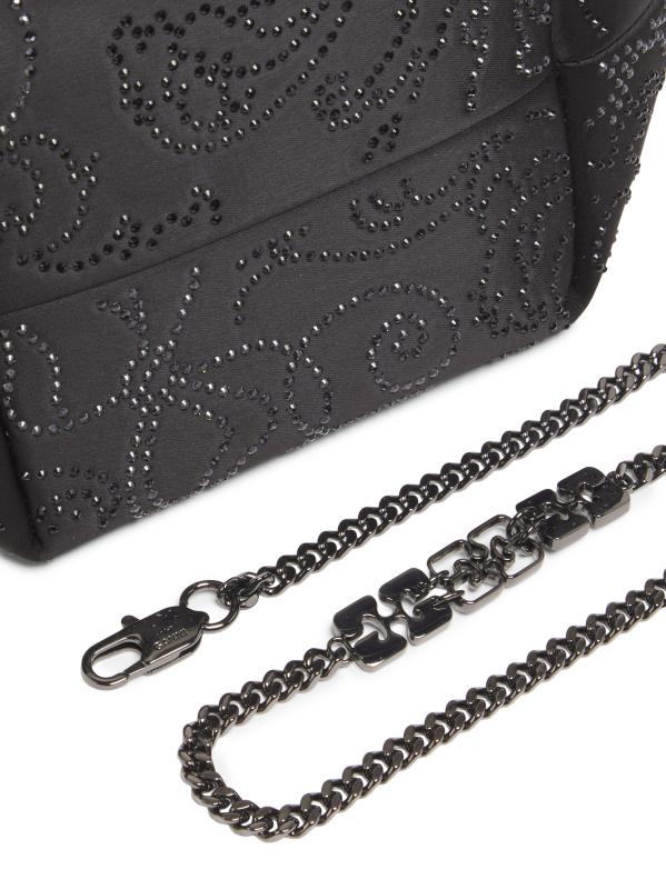 Shop GANNI - Bou Flower Satin Mini Bag | Saks Fifth Avenue