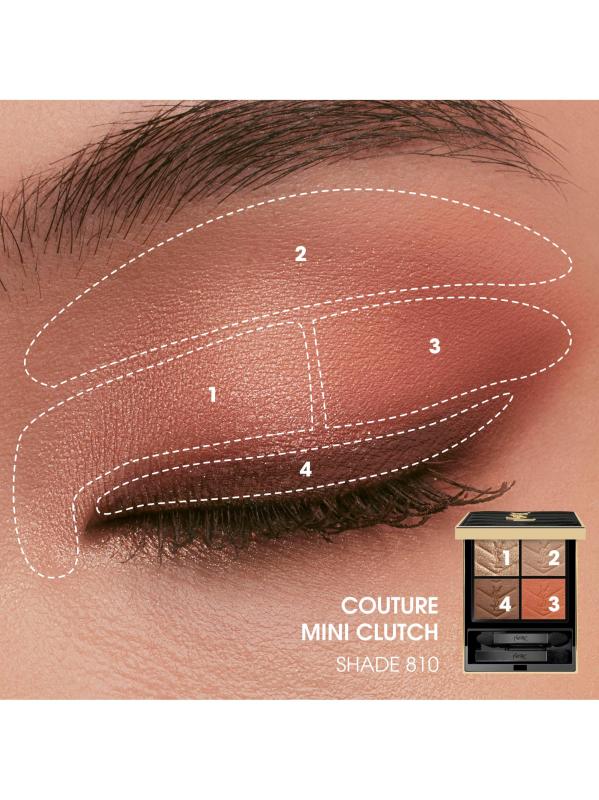 #5: ظلال العيون الرباعية - 810 فوق البرتقالي