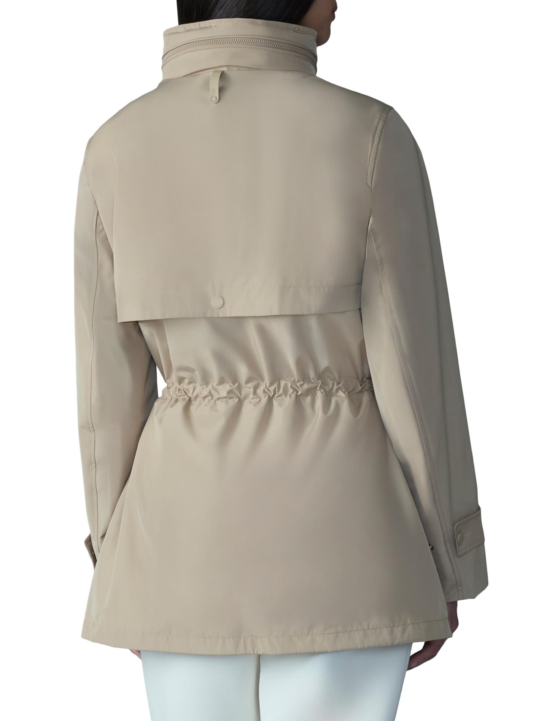 【MACKAGE】KERYN ミディアム レインジャケット★美しくフィット Keryn, Medium-Length Rain Jacket | Mackage® US