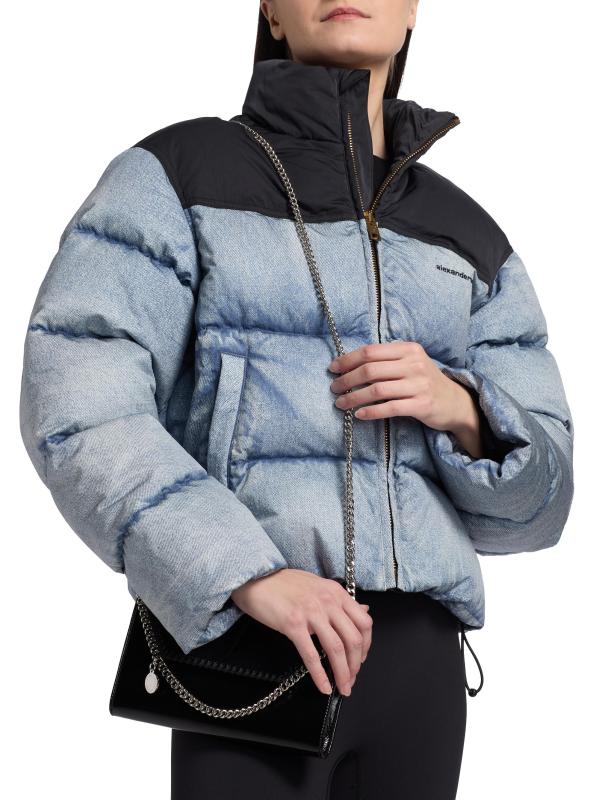 #5: جاكيت ترومب لاويل من الدنيم - أزرق أسود فاتح