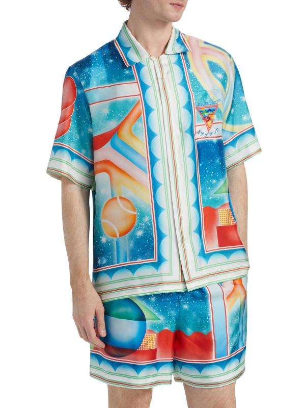 #3: قميص جالاكسي كوبان بياقة حريرية - جلاكسي كورت