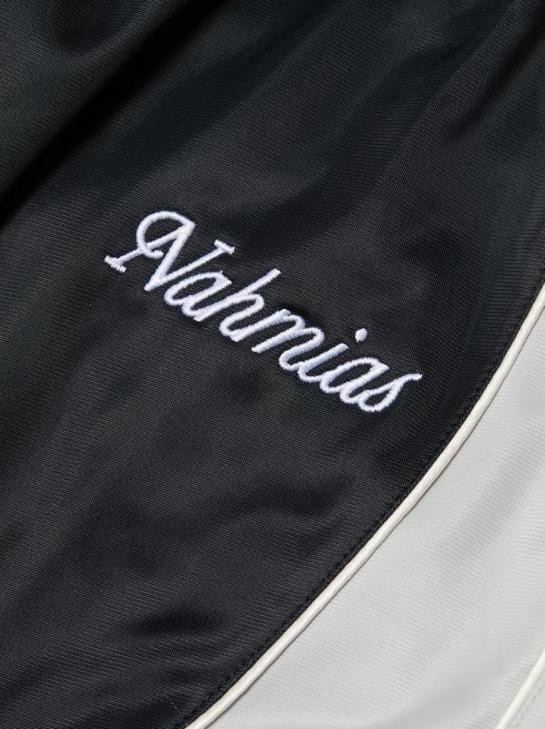 #6: بنطال أولي رياضي بساق مستقيمة - أسود + رمادي