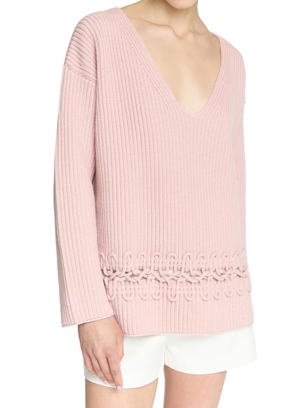 #3: سترة ألما من الكشمير - وردة الشاي