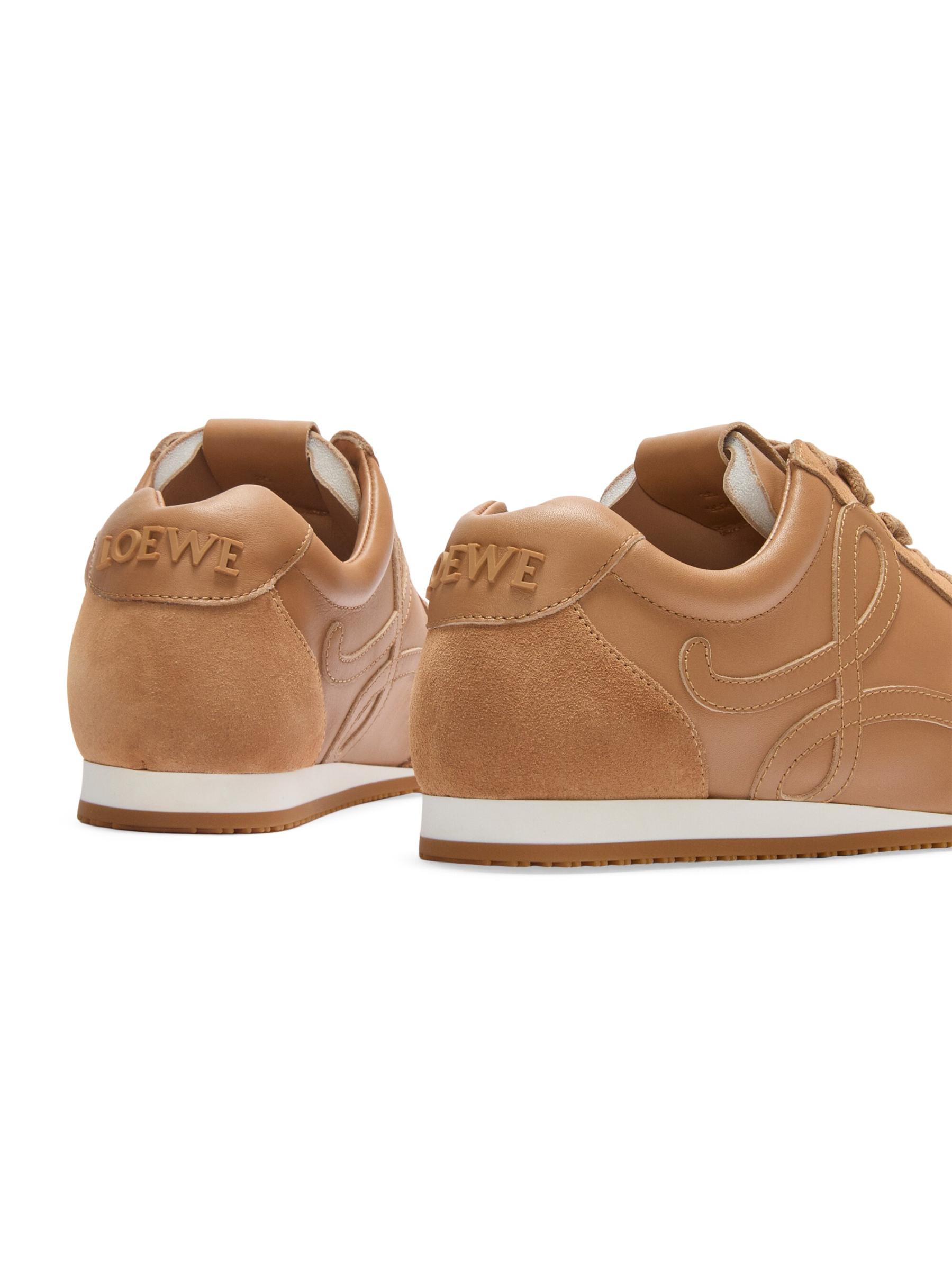 Shop Loewe - Men's Ballet Runner 2.0 Leather Low-Top