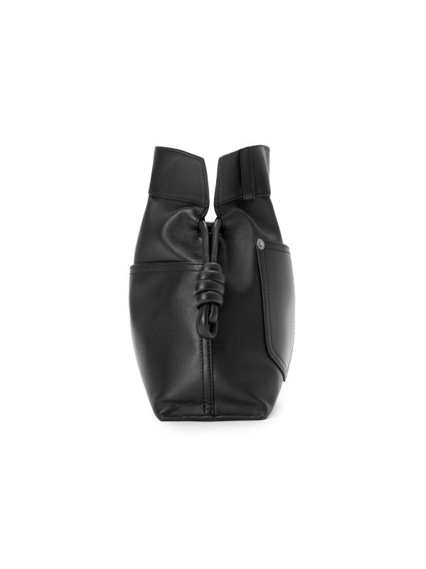 #3: حقيبة بانتا فلامنكو متوسطة الحجم من الجلد - أسود