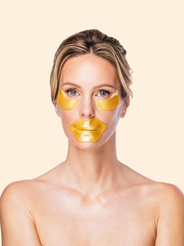 #4: طقم اكتشاف العلاج ثلاثي المعالجة من نانوجولد مع جايد رولر - NO COLOR