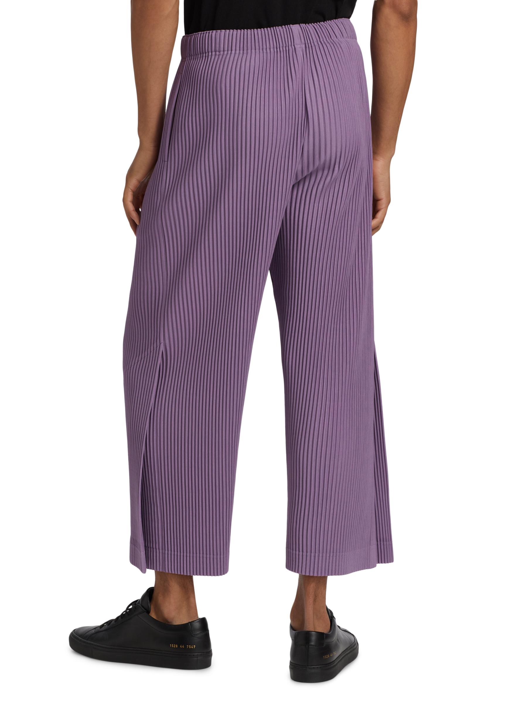 HOMME PLISSE ISSEY MIYAKE 24年 MC April 2 Shop Homme Plissé Issey Miyake - MC April Flared Crop Pants