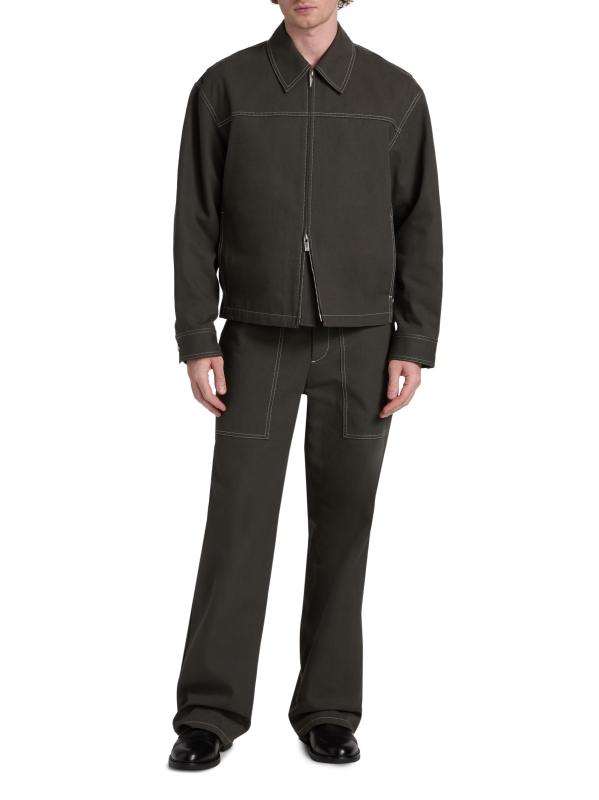 #7: بنطال قطني متعدد الاستخدامات - جرافيت