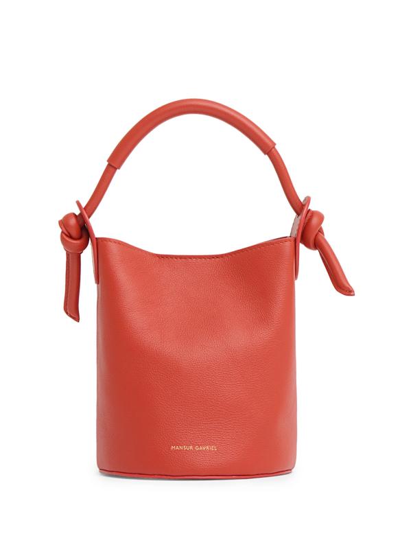 حقيبة دلو صغيرة من الجلد من فورتونا