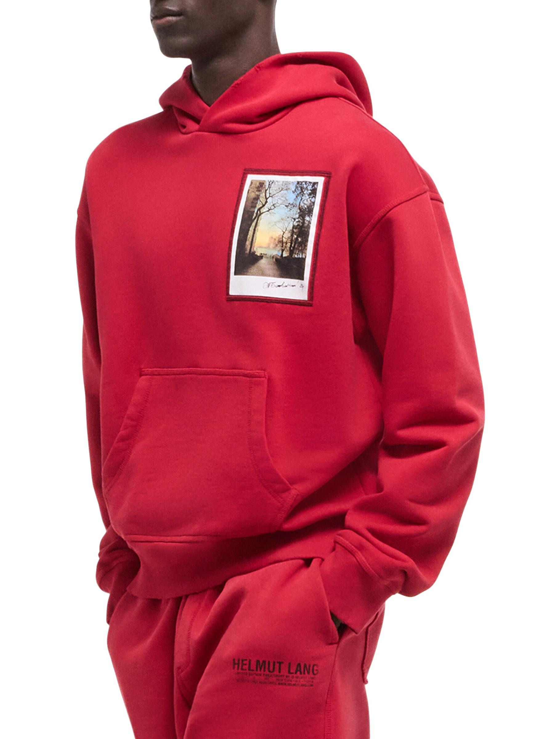Shop Helmut Lang - Postcard Cotton Hoodie | Saks Fifth