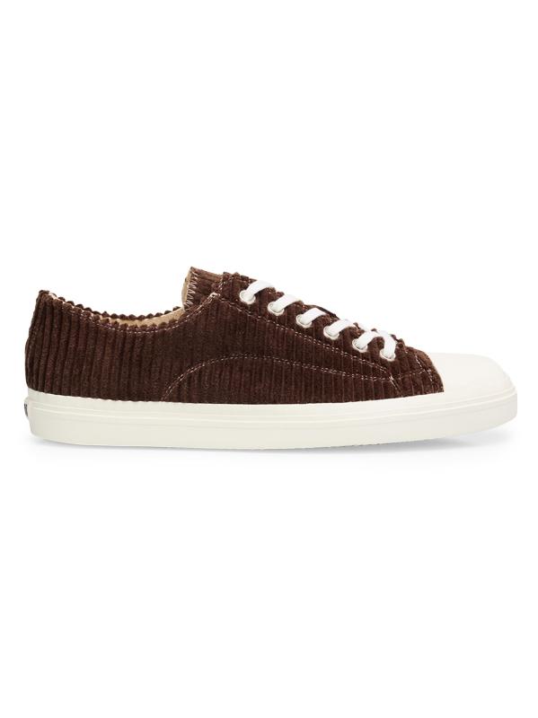 Edge Corduroy Cap Toe Low-Top Sneakers