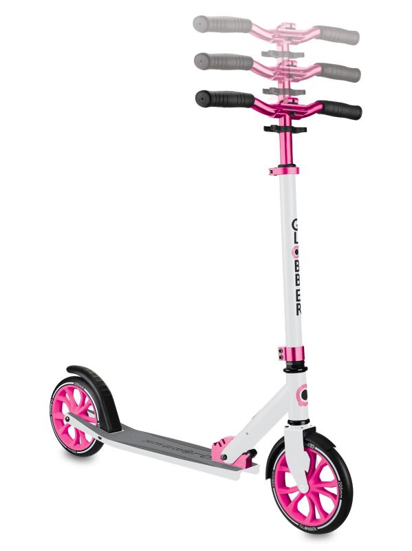 #2: سكوتر إن إل 205 - أبيض + وردي