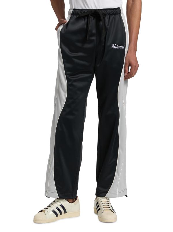 #2: بنطال أولي رياضي بساق مستقيمة - أسود + رمادي